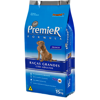 Premier Adultos Raças Grandes Frango - 15 kg